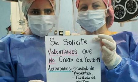 Un mensaje que recorre el mundo pidiendo responsabilidad y respeto por la pandemia de coronavirus. Un mensaje que recorre el mundo pidiendo responsabilidad y respeto por la pandemia de coronavirus.