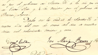 Efemérides del 9 de abril: en 1816 se firma el pacto entre Santa Fe y Buenos Aires