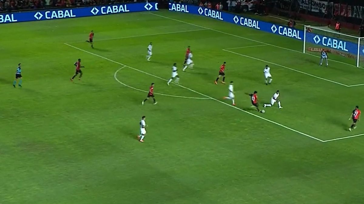 Así fue el primer gol de Benítez con la camiseta de Colón