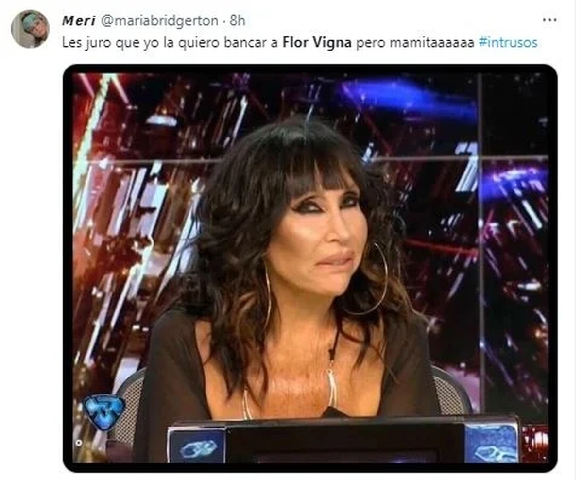 Los memes de los usuarios de Twitter para Flor Vigna. Los memes de los usuarios de Twitter para Flor Vigna.