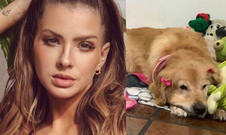 La China Suárez ama a los perros. La China Suárez ama a los perros.
