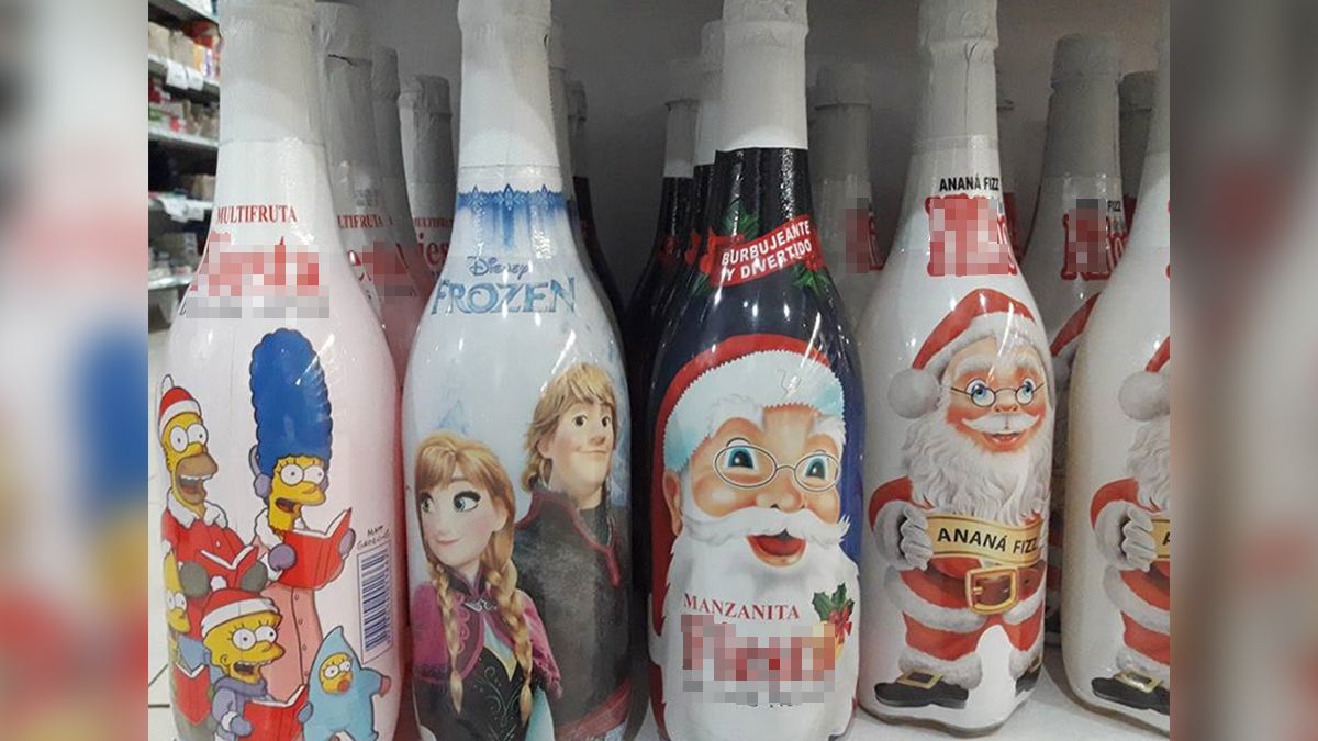 Alerta por las sidras sin alcohol para niños: Publicidad engañosa.