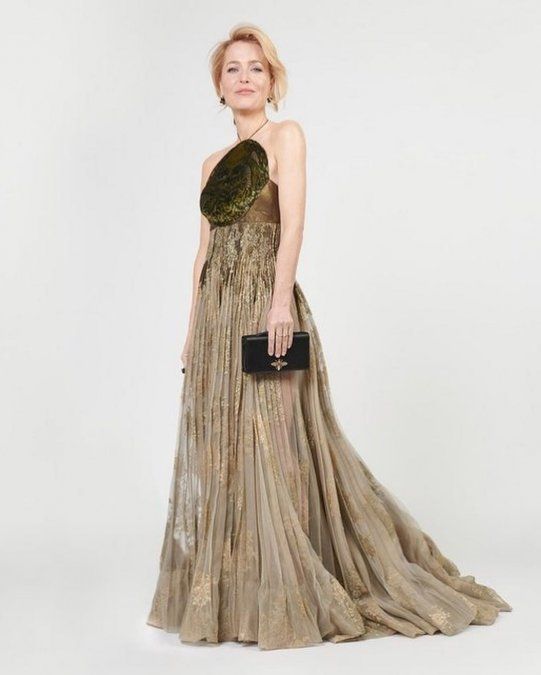 Gillian Anderson por Dior