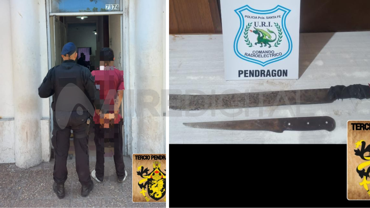 Un detenido armado en Santa Fe
