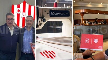 Las primeras fotos de la marca Givova tras su llegada a Unión: 