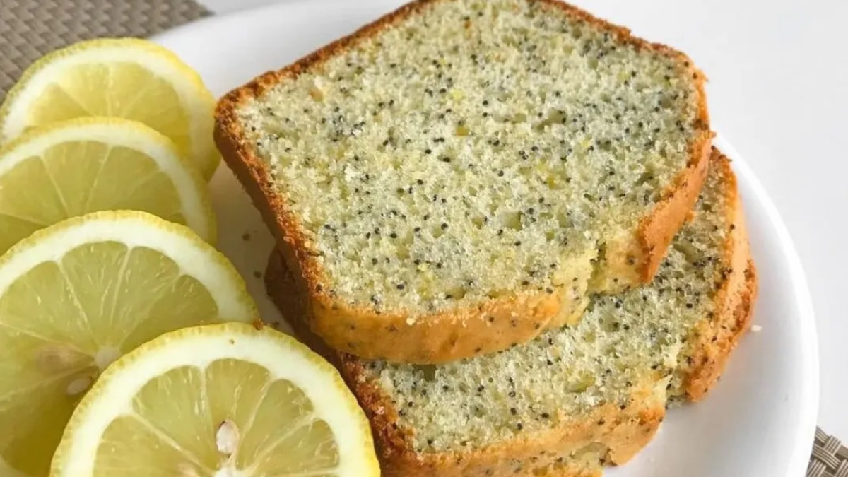 Cómo hacer budín de limón y amapolas: la receta fácil y económica