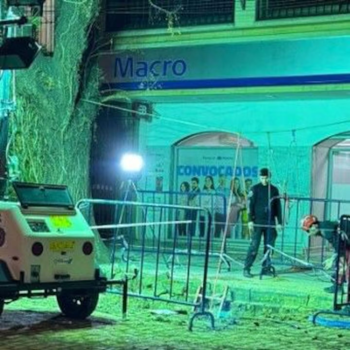 Los delincuentes pretendían ingresar a una sucursal del Banco Macro en San Isidro. (Foto: gentileza Clarín) Los delincuentes pretendían ingresar a una sucursal del Banco Macro en San Isidro. (Foto: gentileza Clarín)