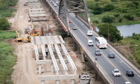 El Gobierno de la provincia de Santa Fe avanza a paso firme con la construcción del Nuevo Puente Santa Fe - Santo Tomé El Gobierno de la provincia de Santa Fe avanza a paso firme con la construcción del Nuevo Puente Santa Fe - Santo Tomé