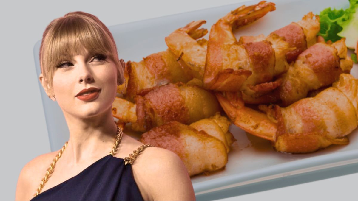 &nbsp;Taylor quedó cautivada por un aperitivo: camarones envueltos en panceta&nbsp;