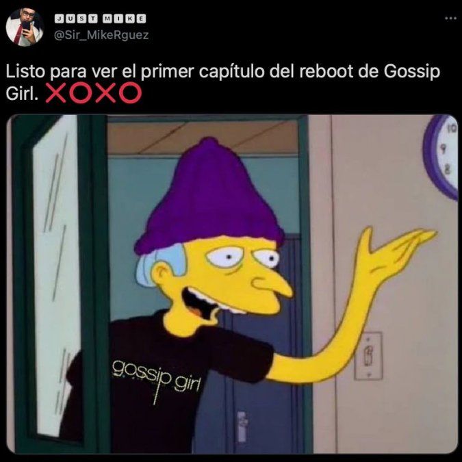 Algunos internautas recordaron su edad y el paso de los años con el estreno.