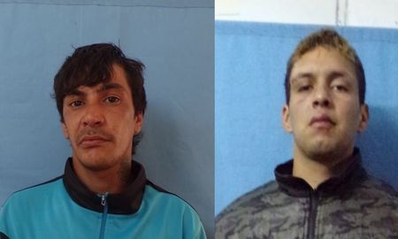 Quiróz y Suárez en su foto de prontuario policial. Quiróz y Suárez en su foto de prontuario policial.