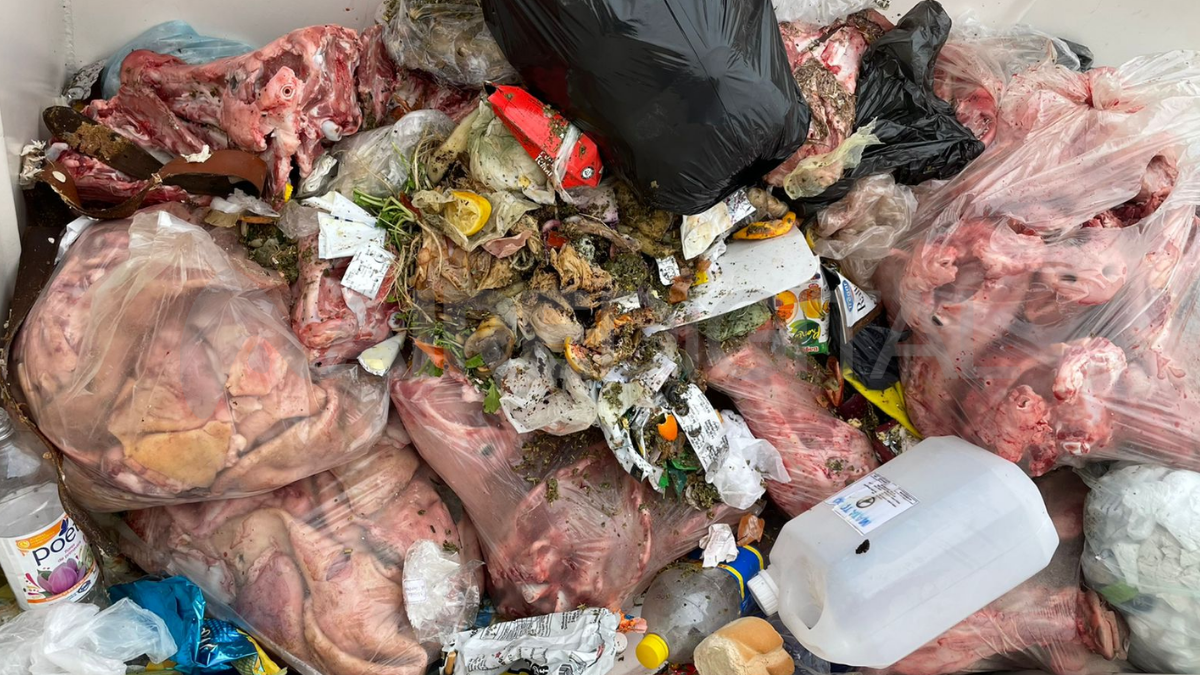 Los restos aparecieron en el club Las Flores II