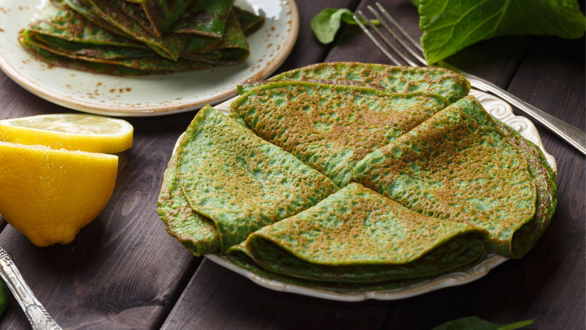 Los crepés de espinaca son muy sencillos de hacer y perfectos para disfrutar en el almuerzo o la cena. Los crepés de espinaca son muy sencillos de hacer y perfectos para disfrutar en el almuerzo o la cena.