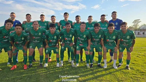 Atlético Tostado, el último campeón de la Liga Ceresina, en octavos de la Copa Federación.&nbsp;