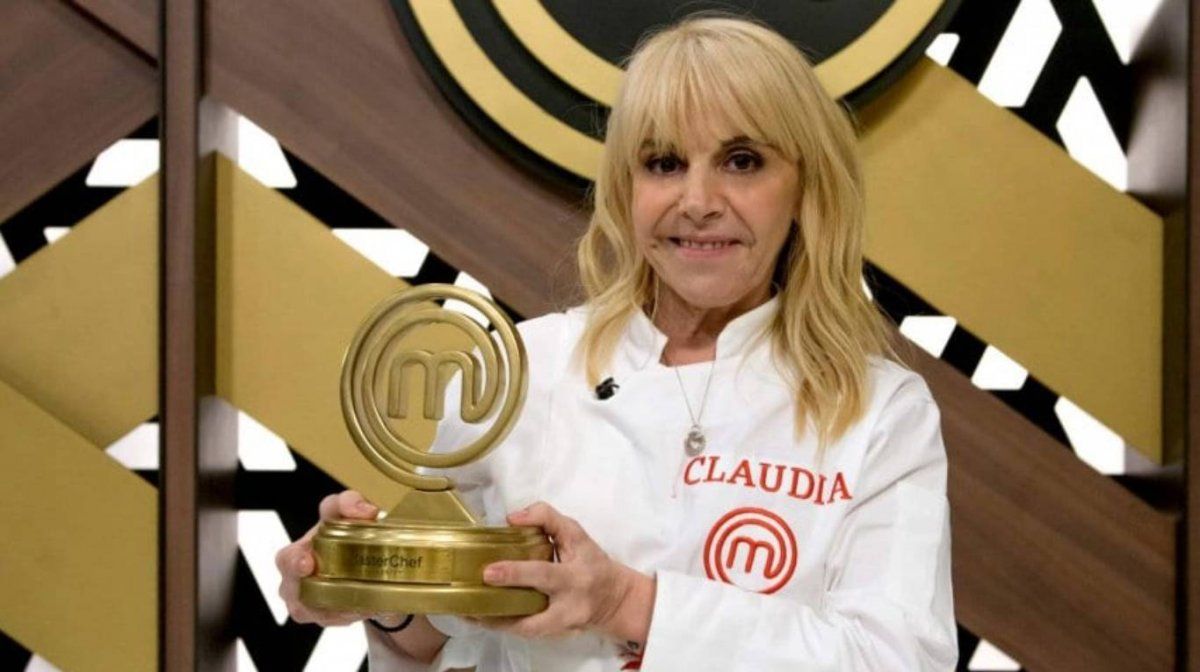 Claudia Villafañe fue la ganadora de MasterChef Celebrity.