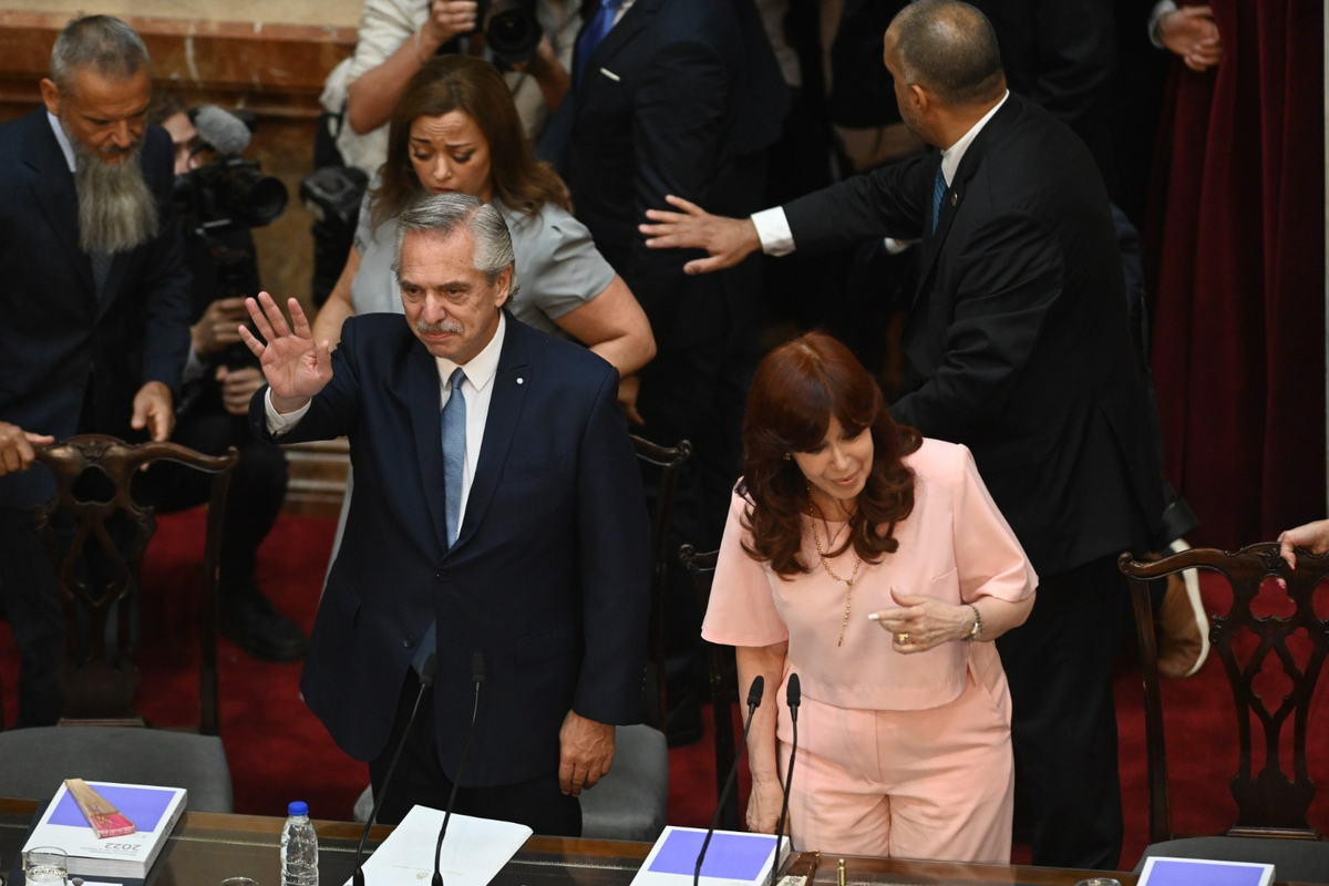 Apertura de Sesiones Ordinarias 2023 en el Congreso Nacional. Fuente: Télam&nbsp;