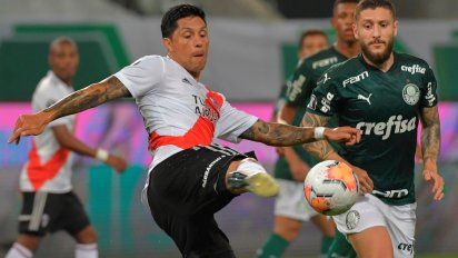 Copa Libertadores: River quedó eliminado con Palmeiras pero Enzo Pérez destacó el espíritu del equipo