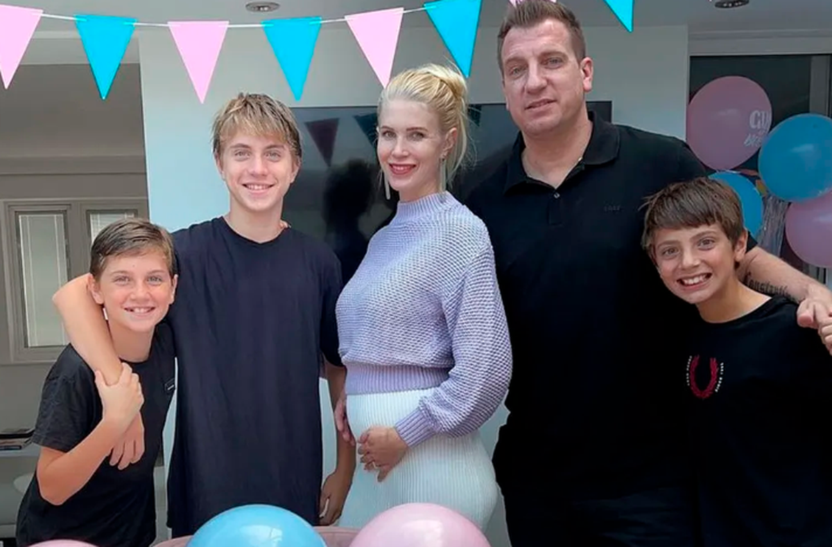 Valentino es el mayor de los tres hijos que tuvo Wanda Nara con Maxi López.