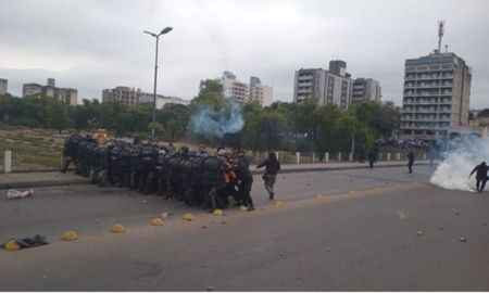 Las protestas fueron reprimidas por la policía de la provincia de Jujuy. Las protestas fueron reprimidas por la policía de la provincia de Jujuy.