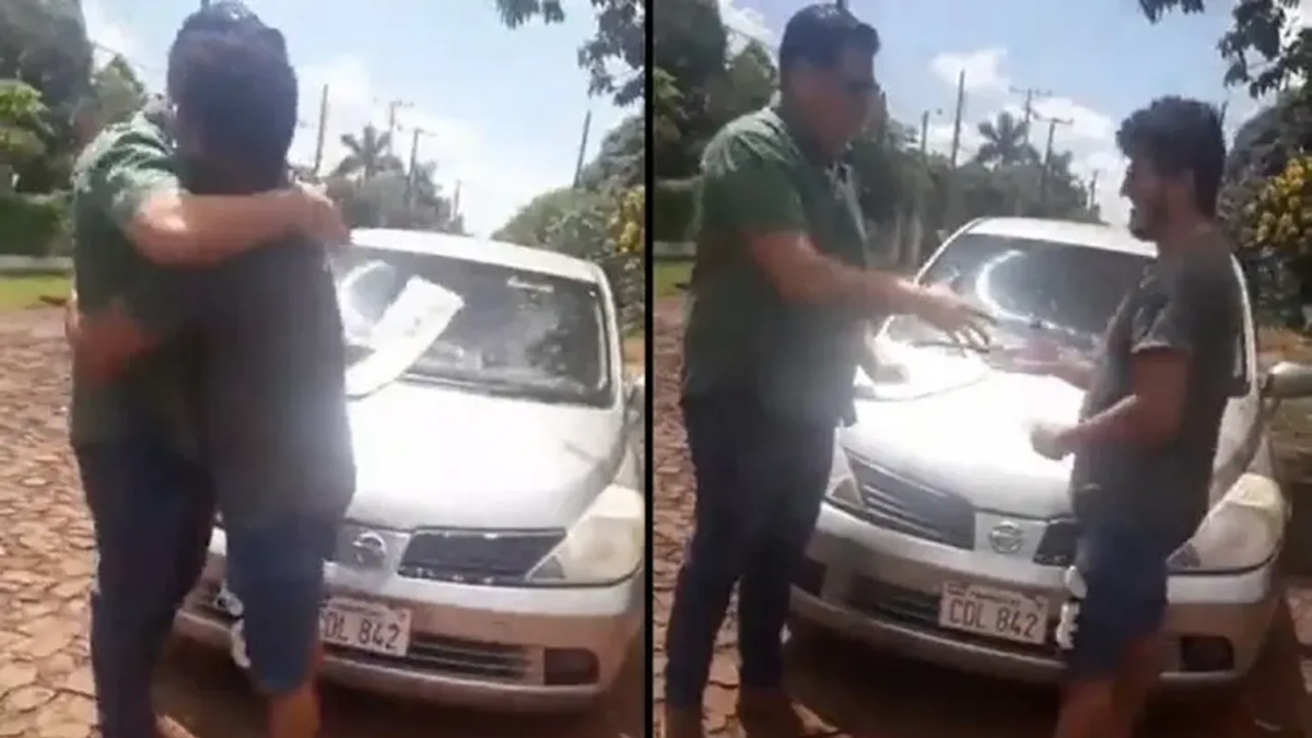 Un hombre de Paraguay rifó su auto para pagar la operación de su hija y el ganador se lo devolvió: No me da el corazón