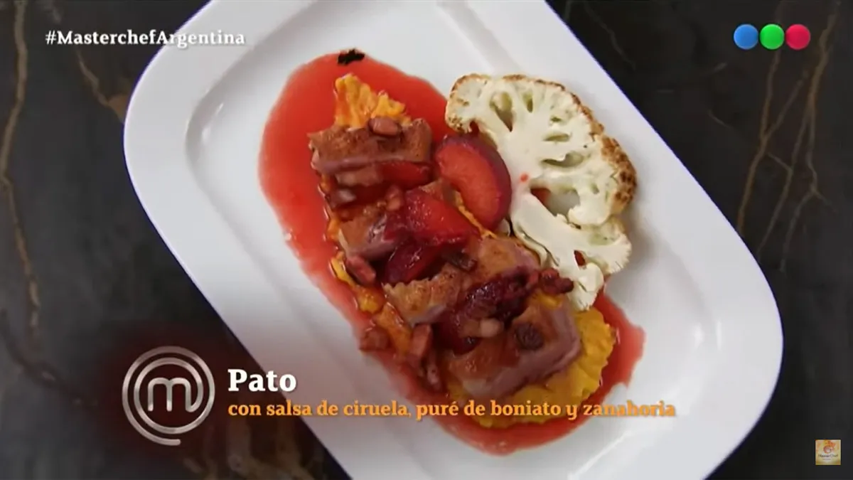 El plato de Gastón Dalmau.