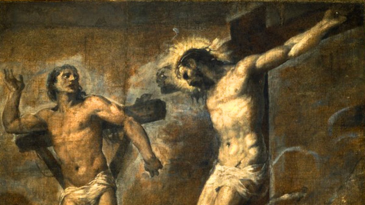 El Buen Ladrón es uno de los dos malhechores que según los evangelios fueron crucificados al mismo tiempo que Jesús de Nazaret. 
