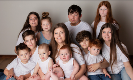 Tiene once hijos, y quiere ir por más. Tiene once hijos, y quiere ir por más.