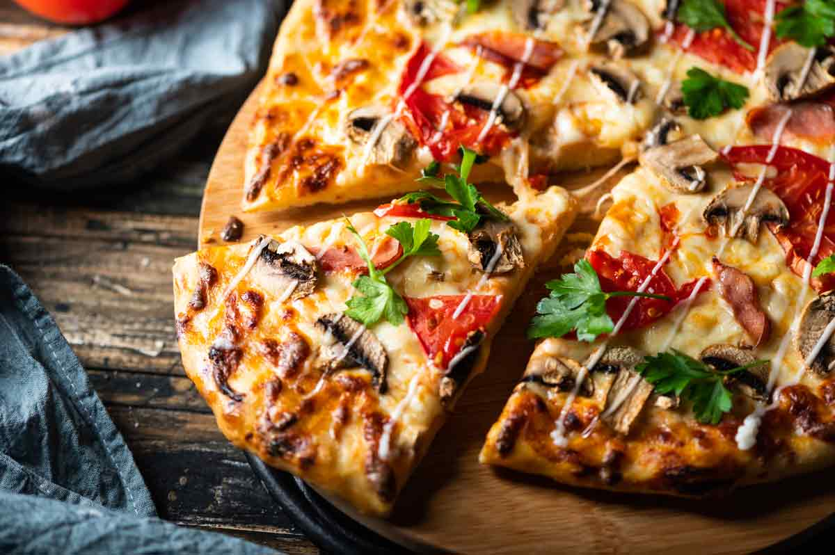 Paso a paso para hacer pizza de masa madre. Paso a paso para hacer pizza de masa madre.