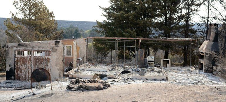 Así quedó la casa de Damián De Santo