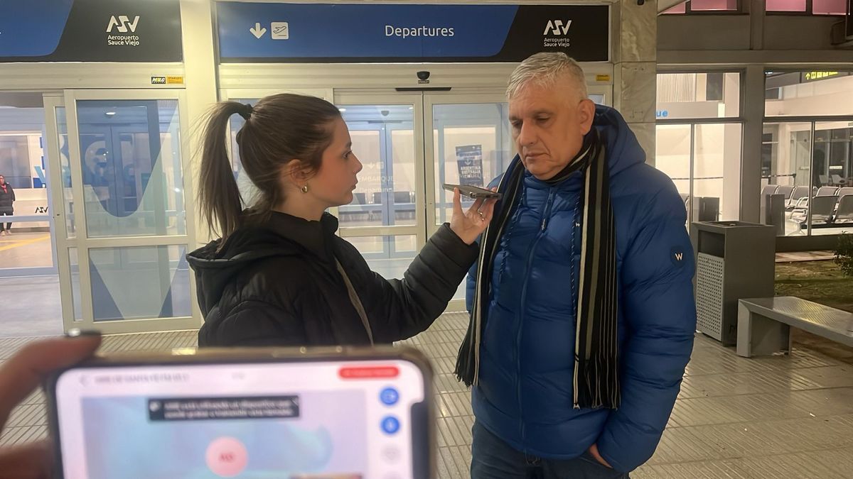 El intendente de Sauce Viejo habló con AIRE desde el Aeropuerto.