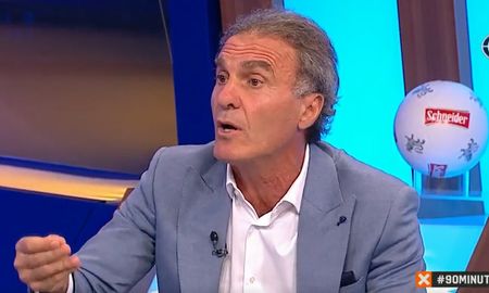 Oscar Ruggeri durante el programa 90 Minutos de Fútbol. Oscar Ruggeri durante el programa 90 Minutos de Fútbol.