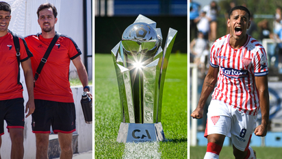 La FOTO con el referente de Colón que eligió Los Andes para promocionar su vuelta a la Copa Argentina