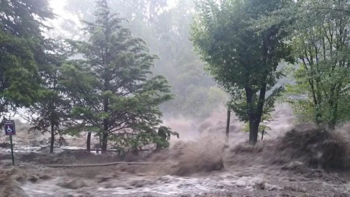Inundación en Córdoba. Inundación en Córdoba.