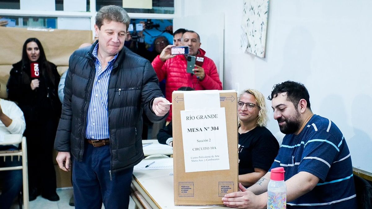 Elecciones 2023. Gustavo Melella fue reelegido gobernador de Tierra del Fuego.