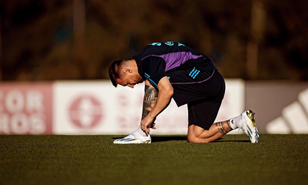 Aire de Santa Fe | Copa América: Messi entrenó a la par y crece la esperanza de que esté de arranque con Ecuador