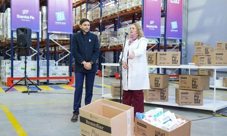 Se puso en funcionamiento el nuevo sistema provincial de operación logística sanitaria. Se puso en funcionamiento el nuevo sistema provincial de operación logística sanitaria.