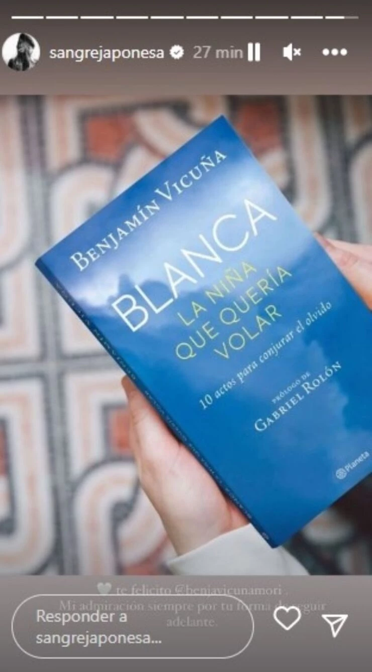 La China Suárez apoyó a Benjamín Vicuña con su nuevo proceso de duelo y habló de la relación que mantienen.