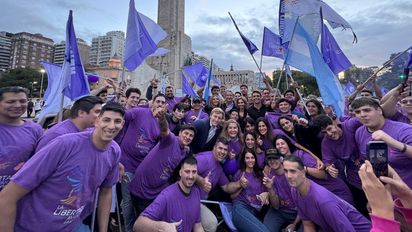 La Libertad Avanza cerró su campaña en Rosario