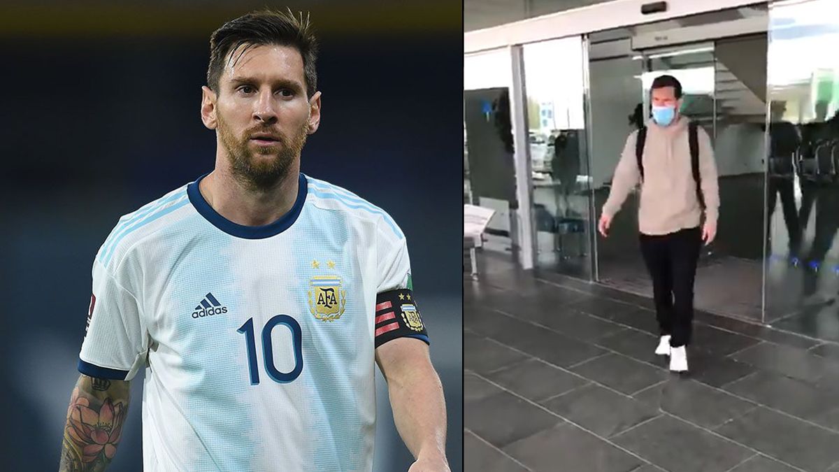 Lionel Messi terminó su participación con la Selección Argentina y ya está en España para reintegrarse al Barcelona.