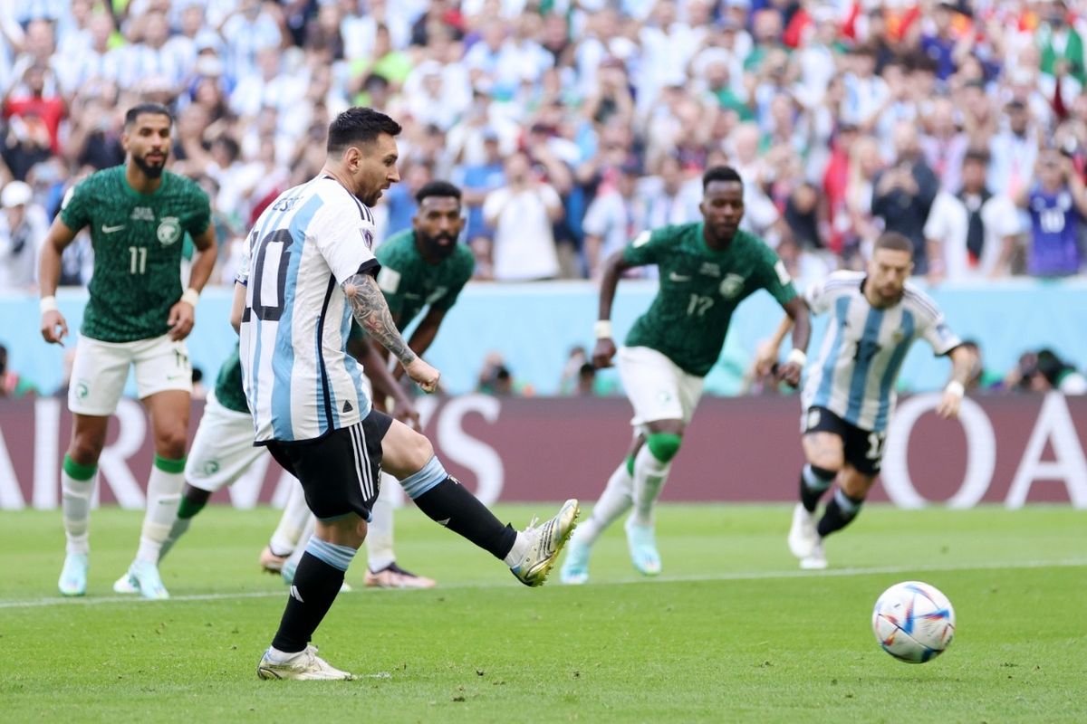 Selección Argentina Vs Arabia Saudita Por El Mundial Qatar 2022 Las Mejores Fotos Del Partido 6215