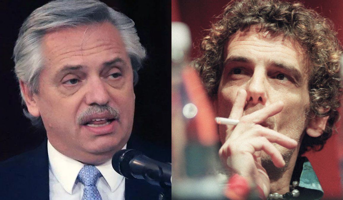 El presidente Alberto Fernández, Fito Páez y David Lebón recordaron al Flaco Spinetta