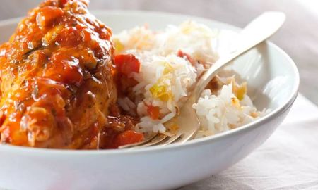 Pollo a la cazadora, by Maru Botana.