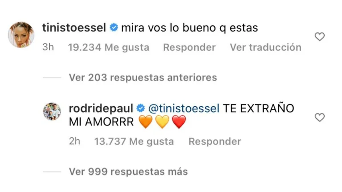 Tini Stoessel y Rodrigo de Paul ya no se ocultan.