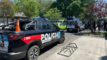El hecho sucedió este martes minutos después de las 11 en Avenida Freyre y Mendoza.