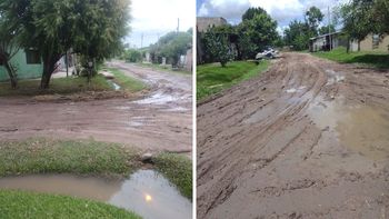 Vecinos de barrio Transporte reclaman por el estado de las calles y por obras cloacales