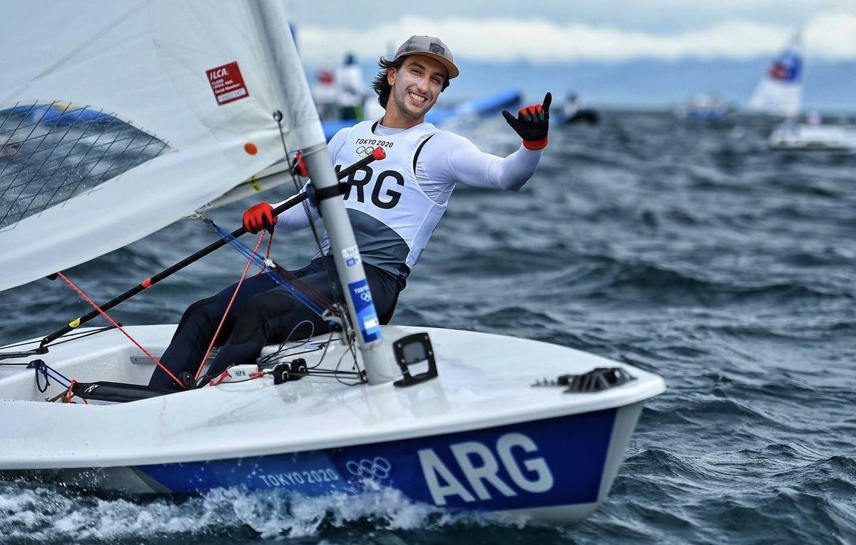 Francisco Guaragna Rigonat, de Rufino, competirá en la disciplina Vela Láser en los Juegos Olímpicos de París.
