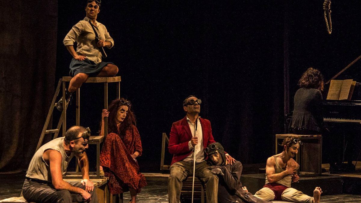 "Ensayo sobre el miedo", una obra de Venado Tuerto dirigida por Federico Polleri. "Ensayo sobre el miedo", una obra de Venado Tuerto dirigida por Federico Polleri.