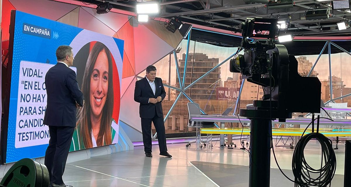 En Todo Noticias (TN), el 80% de los contenidos se generan en vivo y el 20% son producciones especiales previamente editadas.