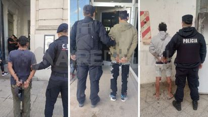 La policía recapturó a tres peligrosos hombres escapados de la Justicia que estaban dando vueltas por Santa Fe