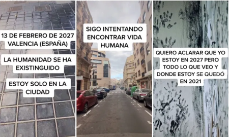 Un tiktoker dice venir del año 2027 y publica videos para demostrarlo Un tiktoker dice venir del año 2027 y publica videos para demostrarlo